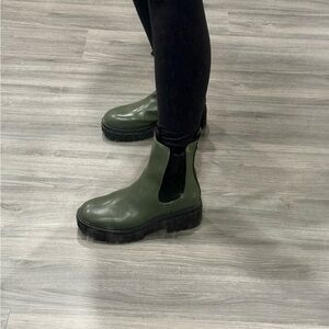 Stylish Olive Ankle Boots for Women
